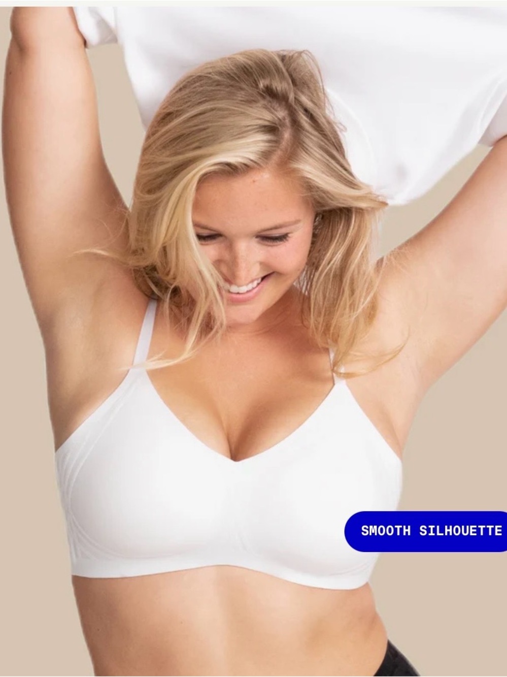 NWT Honeylove Silhouette Bra, size L